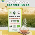Gạo ST25 Hữu Cơ Chính Hãng - Gạo Ông Cua