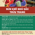 Bún Khô Ngũ Sắc Thủy Trang