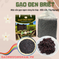 Gạo lứt đen Briêt hữu cơ - Hộp 1kg 